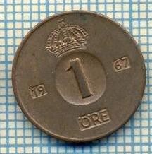 8363 MONEDA- SUEDIA - 1 ORE -anul 1967 -starea ce se vede