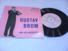 DISC VINIL GUSTAV BROM AND HIS ORCHESTRA STARE FOARTE BUNA foto