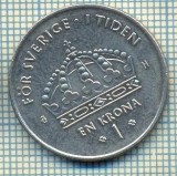 8371 MONEDA- SUEDIA - 1 KRONA -anul 2003 -starea ce se vede, Europa