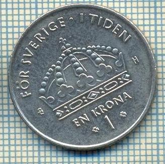 8371 MONEDA- SUEDIA - 1 KRONA -anul 2003 -starea ce se vede foto