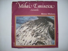 Disc vinil MIHAI EMINESCU - Scrisorile (recita Mircea Albulescu) EXE 03607/03608 foto