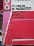 PROBLEME DE MATEMATICA PENTRU ELEVII DE LICEU