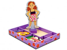 Set Magnetic Sa O Imbracam Pe Maggie Leigh Melissa And Doug foto