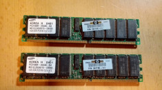 Ram Server Samsung 1 GB DDR1 PC2100R M312L2828DT0-CB0Q0 foto