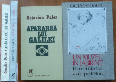 8 lucrari in prima editie de Octavian Paler , toate cu autograf foto