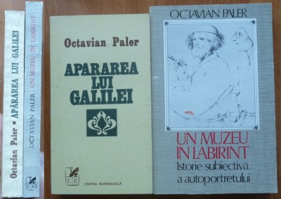 8 lucrari in prima editie de Octavian Paler, toate cu autograf foto