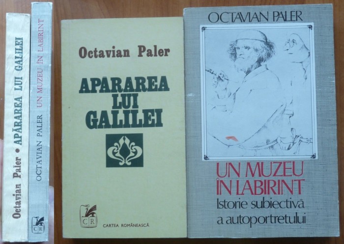 8 lucrari in prima editie de Octavian Paler , toate cu autograf