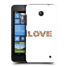 Husa Nokia Lumia 635 630 Silicon Gel Tpu Model Love Flowers foto