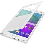 Husa originala Samsung Galaxy A7 2015 EF-CA700BW A700F + stylus, Piele