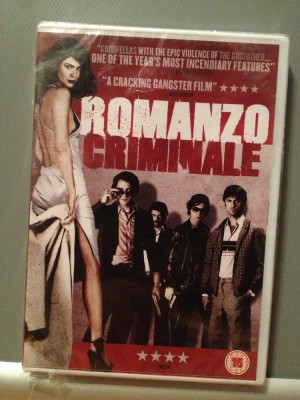 DVD Drama - &amp;quot;ROMANZO CRIMINALE&amp;quot; CRIME NOVEL (2005/Engleza/Italiana) -Nou/Sigilat foto