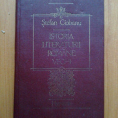 i Istoria literaturii romane vechi, Stefan Ciobanu,