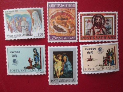 TIMBRE VATICAN SERIE=MNH foto