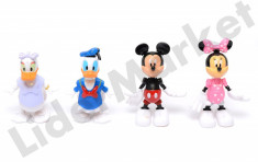 Set 4 figurine Disney Mickey Mouse cu articulatii flexibile foto