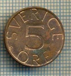 8368 MONEDA- SUEDIA - 5 ORE -anul 1980 -starea ce se vede