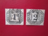 TIMBRE GERFMANIA SERIE NEUZATA DIIIIIIENSTMARKEN=1870, Stampilat