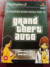 Joc GTA Double Pack, GTA III + Vice City, PS2, original, alte sute de jocuri! foto