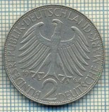 8380 MONEDA- GERMANIA(RFG) - 2 MARK -anul 1964 J -starea ce se vede, Europa