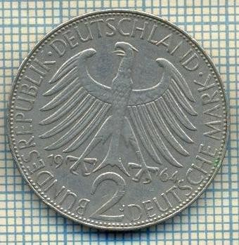 8380 MONEDA- GERMANIA(RFG) - 2 MARK -anul 1964 J -starea ce se vede