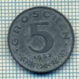 8354 MONEDA- AUSTRIA - 5 GROSCHEN -anul 1957 -starea ce se vede, Europa