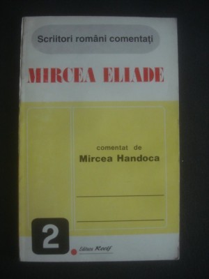 MIRCEA HANDOCA - MIRCEA ELIADE foto
