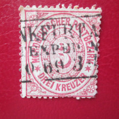 TIMBRE GERMANIA SERIE STAMPILATA