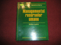 Managementul Resurselor Umane - Aurel Manolescu foto