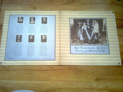 RICK WAKEMAN ( YES ) - THE SIX WIVES OF HENRY (1973,A&amp;amp;M,Made in UK) vinil vinyl foto