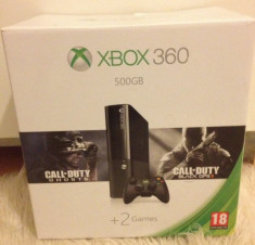 Xbox 360 500 gb + 2 controllere+ jocuri foto