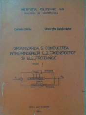 Organizarea Si Conducerea Intreprinderilor Electroenergetice - Cornelia Stirbu, Gh. Condurache ,389449 foto