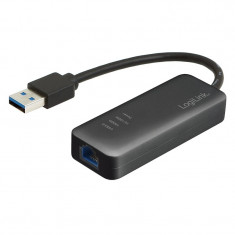 Adaptor USB 3.0 la RJ-45, Gigabit, (T/M), chipset Realtek RTL8153, Logilink &amp;quot;UA0184A&amp;quot; foto