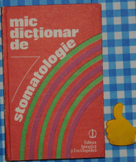 Mic dictionar de stomatologie foto