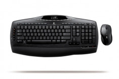 Kit Tastatura + Mouse LOGITECH, model: MX 3200, layout: SPN, NEGRU, USB, WIRELESS, MULTIMEDIA foto