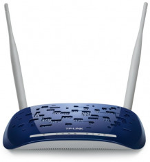 ROUTER TP-LINK model: W8960N MANAGEMENT WIRELESS PORTURI: 4 x RJ-45 10/100 foto