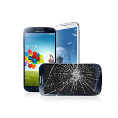 Inlocuire Geam Sticla Samsung I9505 Galaxy S4 Albastru foto