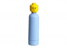 Sticla apa LEGO albastru deschis foto