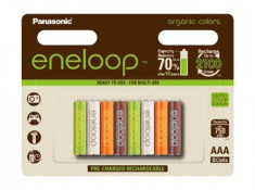 8 AAA Panasonic Eneloop Organic Limited Edition NK001 foto