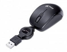 Mouse GENIUS model: MICROTRAVELER NEGRU USB foto