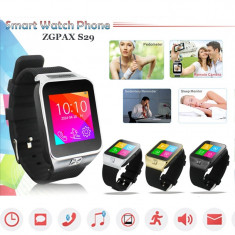 SmartWatch Smart Watch phone S29 Ceas cu telefon SIM Android Video/Foto + Casti foto