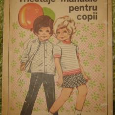 Tricotaje manuale pentru copii -Valentina Osan