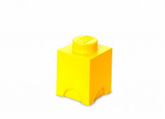 Cutie depozitare LEGO 1x1 galben foto