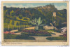 3126 - OLANESTI, Valcea, Park - old postcard - used - 1938, Circulata, Printata