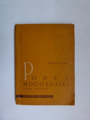 STEFAN IONESCU- PODUL MOGOSOAIEI/CALEA VICTORIEI-MONOGRAFIE, MUZEUL BUCURESTI foto