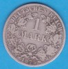 (2) MONEDA DIN ARGINT GERMANIA - 1 MARK 1875, LIT. B, PURITATE 900, NECURATATA, Europa