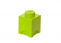 Cutie depozitare LEGO 1x1 verde deschis foto