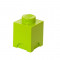 Cutie depozitare LEGO 1x1 verde deschis