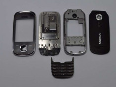 Carcasa Nokia 7230 Originala 5 Piese Swap Neagra foto