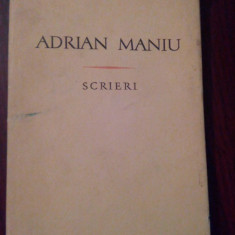 Scrieri 2-versuri-Adrian Maniu