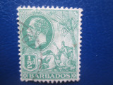 TIMBRE BARBADOS 1912, Stampilat