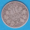(1) MONEDA DIN ARGINT GERMANIA - 1 MARK 1875, LIT. A, PURITATE 900, NECURATATA, Europa