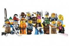 Setul complet de Minifigurine LEGO seria 4 foto